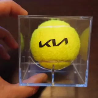 Pelota Tenis Nadal Firmada Caja Acrílico