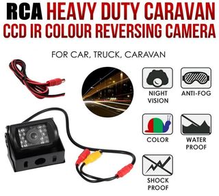 Camara de Aparcamiento LED Impermeable RCA