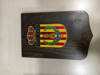 2 Metopas Militares Escudo y Corona