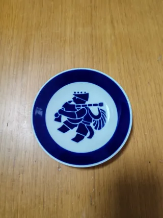 Plato Sargadelos Azul y Blanco 12 cm diametro