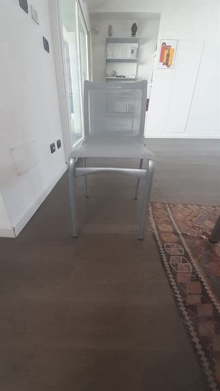 Sedie design Alias Highframe grigie