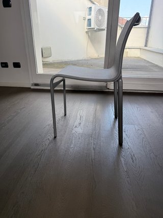 Sedie design Alias Highframe grigie
