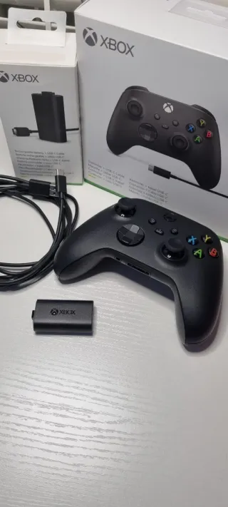 Mando Xbox Series/One/PC Negro Carbón + Batería