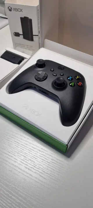 Mando Xbox Series/One/PC Negro Carbón + Batería