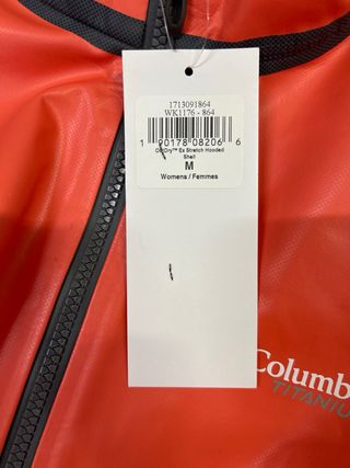 Giacca Columbia Titanium Arancione