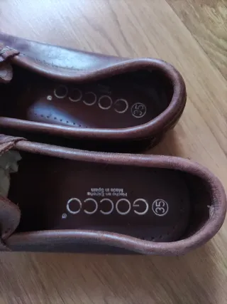 Mocasines piel Gocco niño T.35