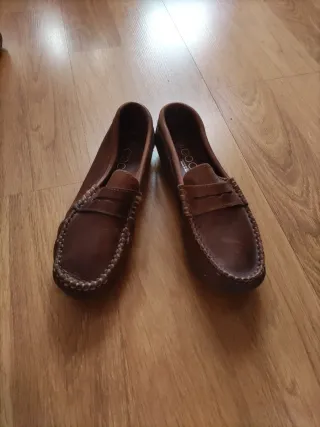 Mocasines piel Gocco niño T.35