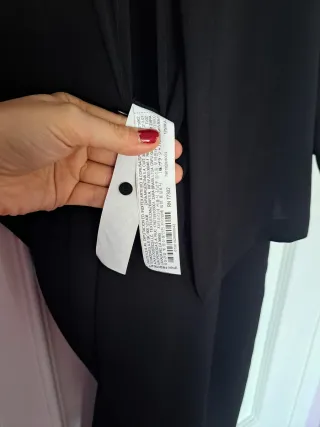 Mono negro elegante talla S-M Zara