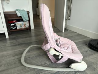 Hamaca bebé Chicco rosa reclinable y plegable