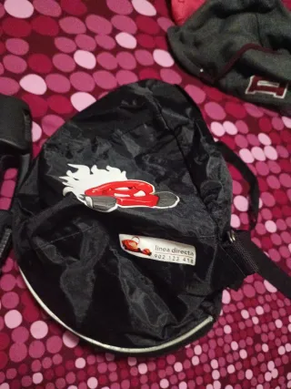 Mochila para cascos de moto