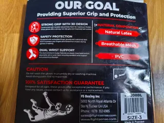 Guantes Portero Niño Fight-Sense