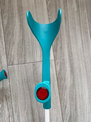 Muletas casi nuevas (2 semanas de uso) 140kg