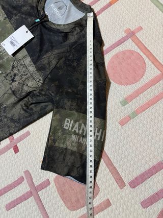 Maillot Bianchi Milano Tech Gravel manga corta