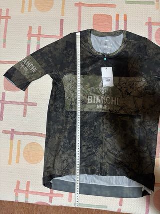 Maillot Bianchi Milano Tech Gravel manga corta