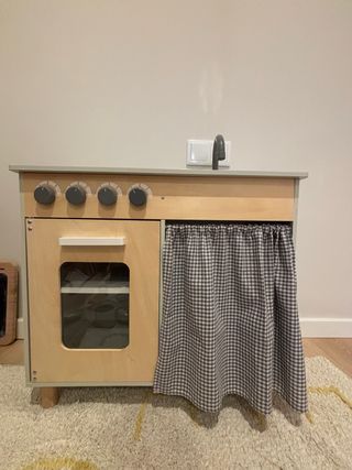 Cocinita / cocina de juguete de madera Sklum