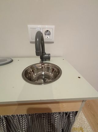 Cocinita / cocina de juguete de madera Sklum