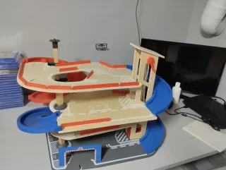 Parking de madera para coches medidas 47x60