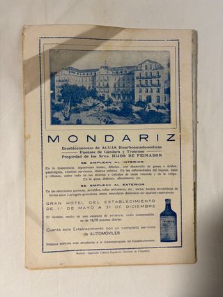 Revista Mondariz n41 de 1921