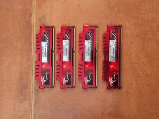 4x G.Skill DDR3 RAM RipJaws X, F3-12800CL9D-4GBXL