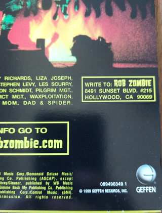 Rob Zombie - American Made Music To Strip By