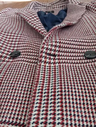 Cappotto quadri Only donna