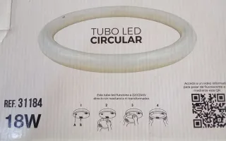 Tubo LED Circular 18W 30cm 3200K