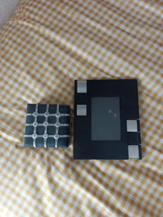 Marco de fotos y caja decorativa