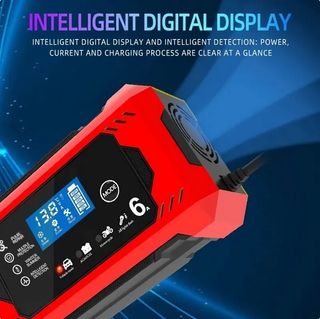 Cargador de Baterias 12V para Coches y Motos