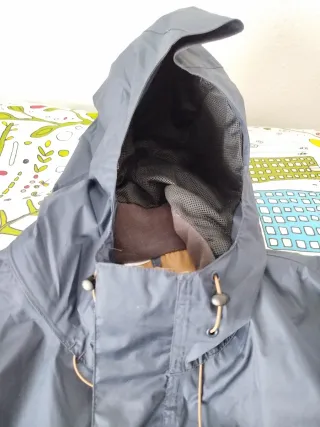 Cortavientos Quechua Marrón/Azul Talla 42