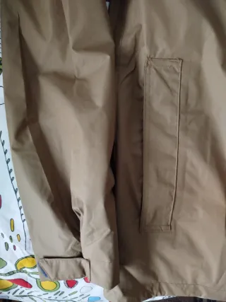 Cortavientos Quechua Marrón/Azul Talla 42