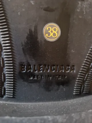 Balenciaga Steroid Derby Black. Talla 38 Nuevas.