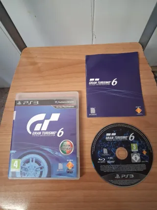 PS3 Gran Turismo 6 Juego + Manual