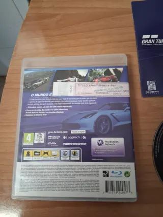 PS3 Gran Turismo 6 Juego + Manual