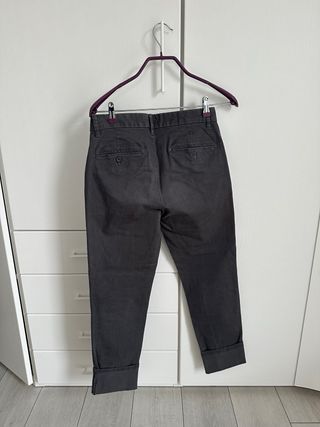 Pantalones Chinos Burton straight Gris Talla 38