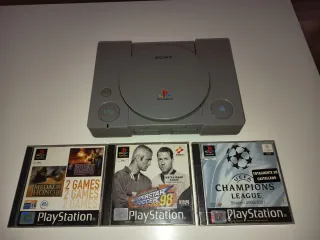 Consola PlayStation 1 clásica + juegos