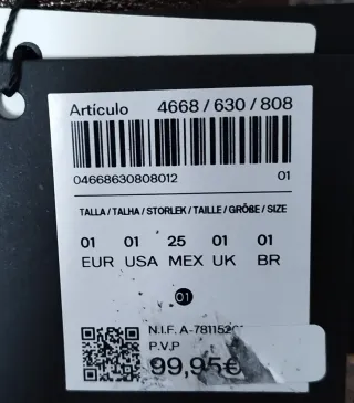 Bolso piel Massimo Dutti marrón