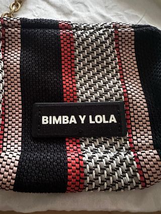 Bolso Bimba y Lola cadena multicolor