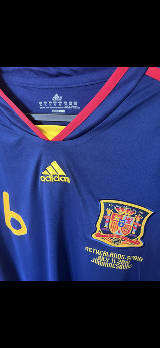 Camiseta España Iniesta Final Mundial