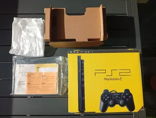 Caja PS2 Slim Sony Vacía