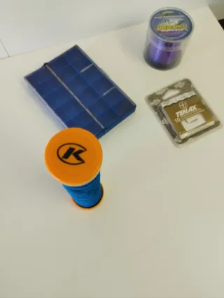 ✅ ACCESORIOS PESCA, CAJA, HILO Y MÁS....