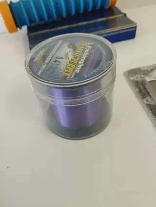 ✅ ACCESORIOS PESCA, CAJA, HILO Y MÁS....