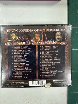 Enciclopedia de Modern Blues CD