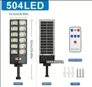 FAROLA SOLAR 504 LED