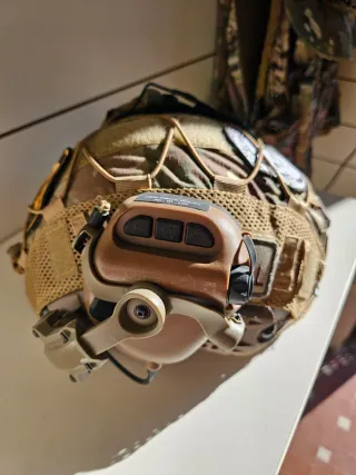 Cuffie Earmor M32 + Elmetto Emerson Fast