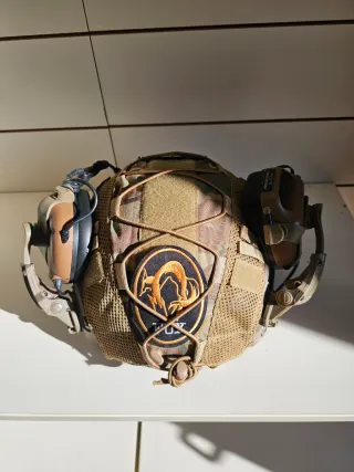 Cuffie Earmor M32 + Elmetto Emerson Fast