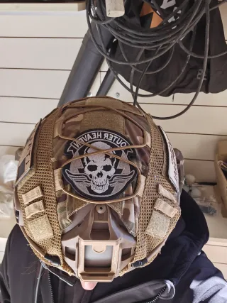 Cuffie Earmor M32 + Elmetto Emerson Fast