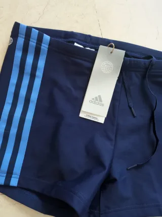 Bañador Adidas Hombre Azul Nuevo talla 28