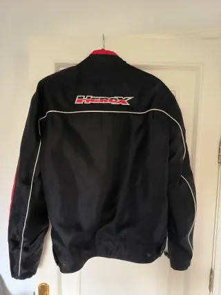 Chaqueta de moto Herox negra. Talla L - hombre