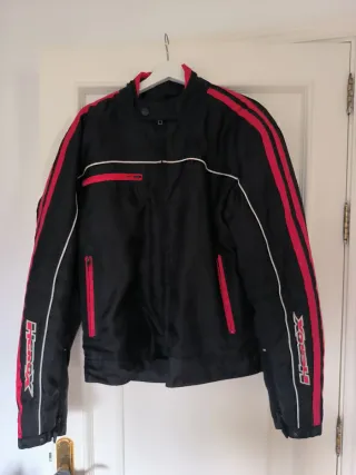 Chaqueta de moto Herox negra. Talla L - hombre