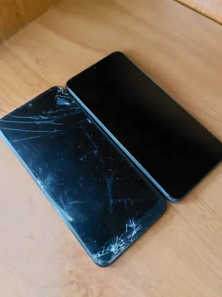 Móviles samsung y Huawei para piezas